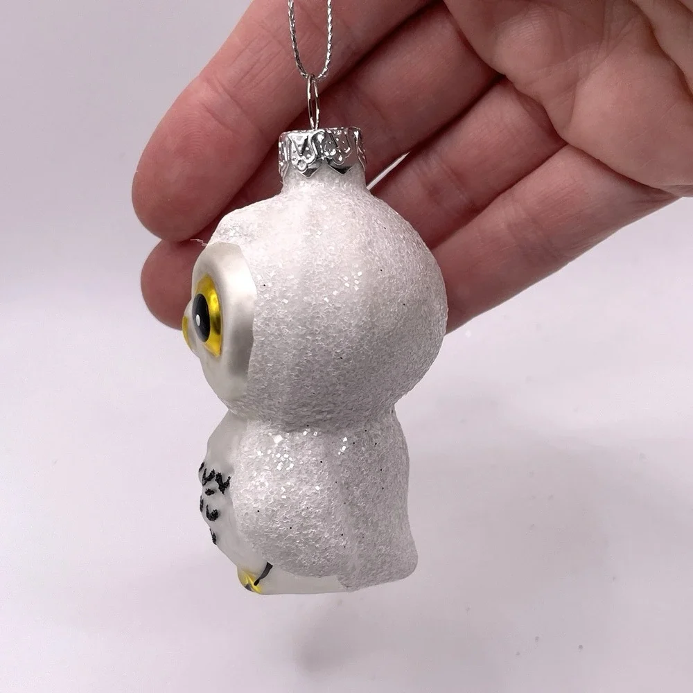 White‎ Glitter Owl 3